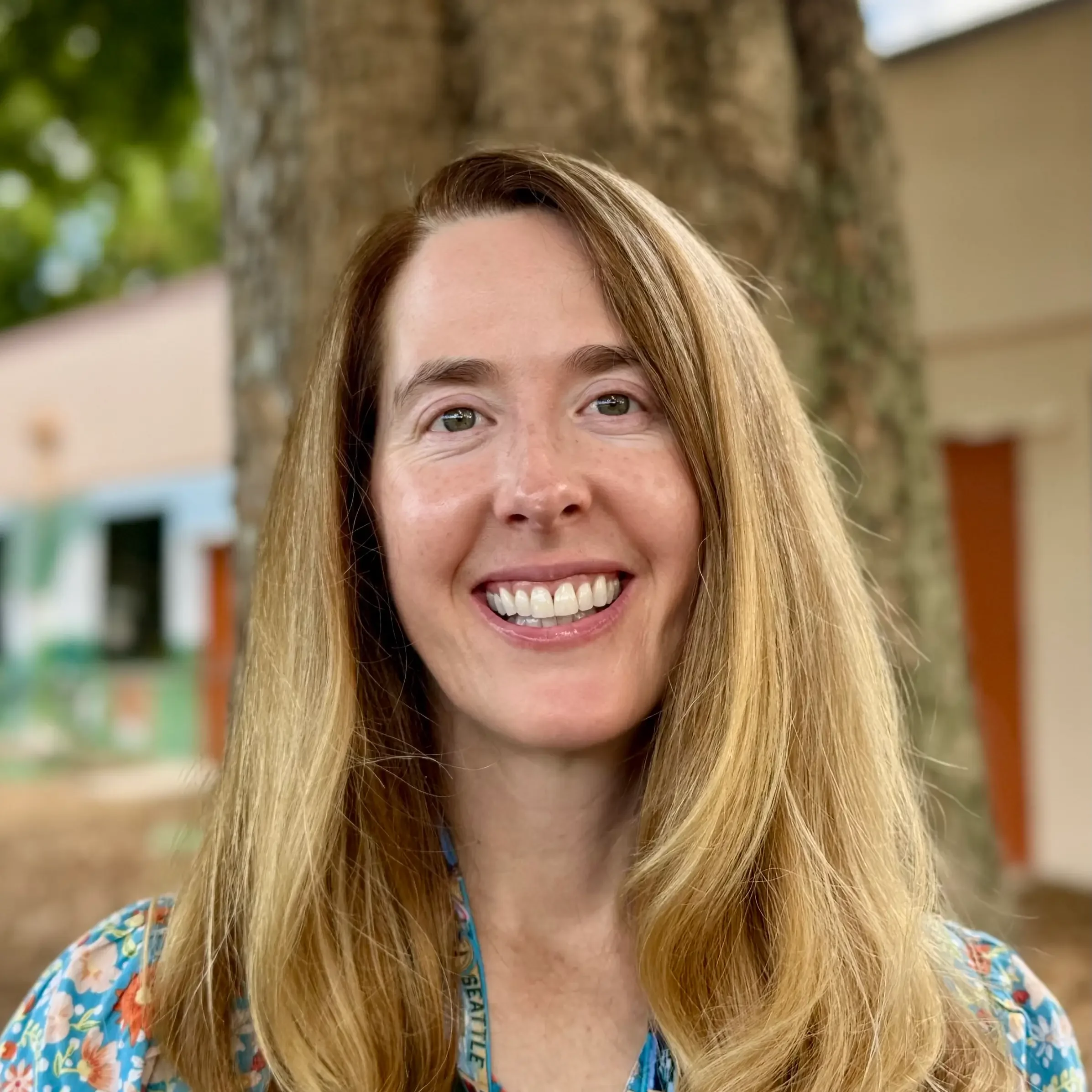 Heather Kelly Teacher Sawgrass Adventist School - female teacher smiling at the camera.